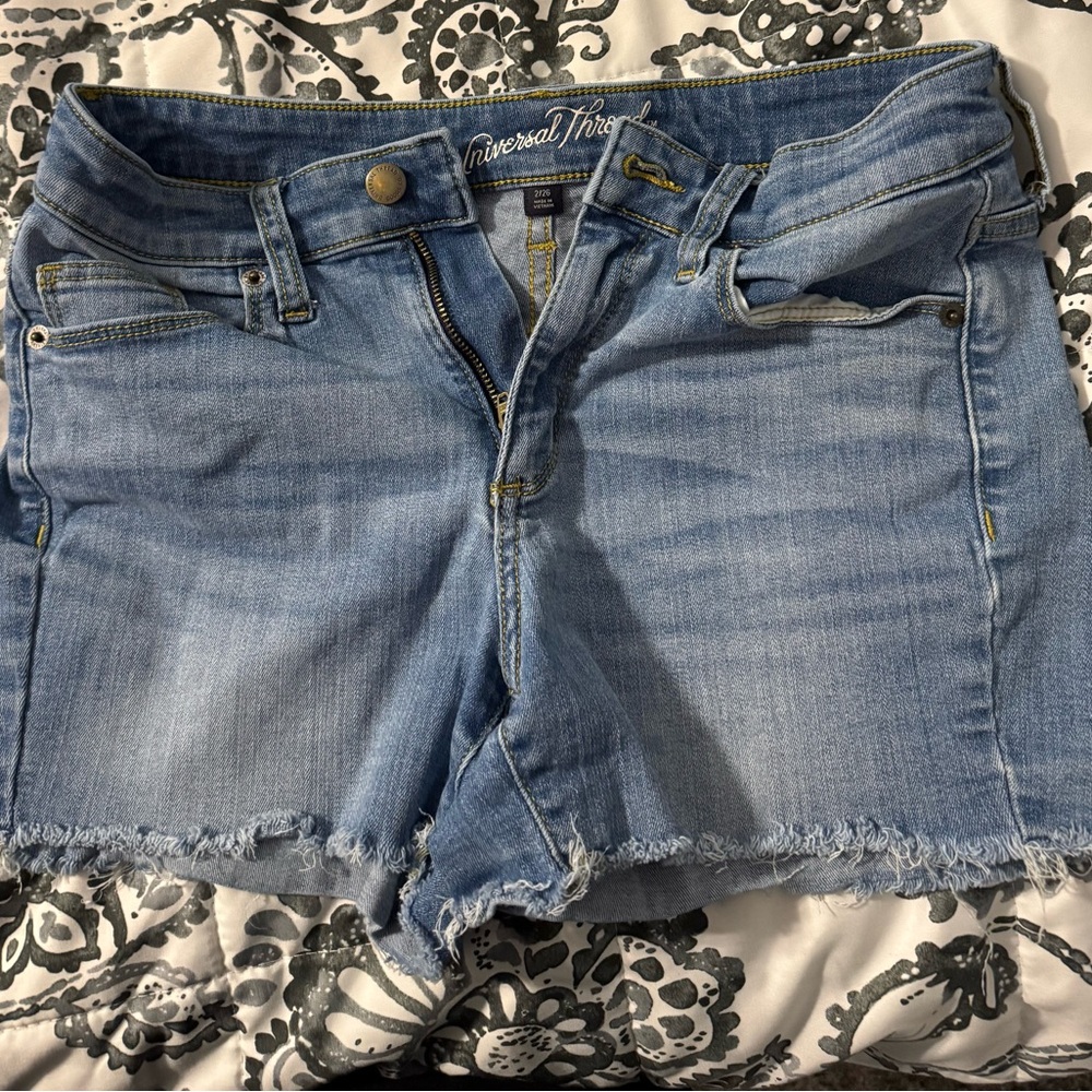 Universal Thread Sky Blue Denim Cutoff Shorts